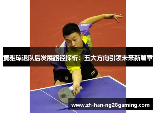 黄雅琼退队后发展路径探析：五大方向引领未来新篇章